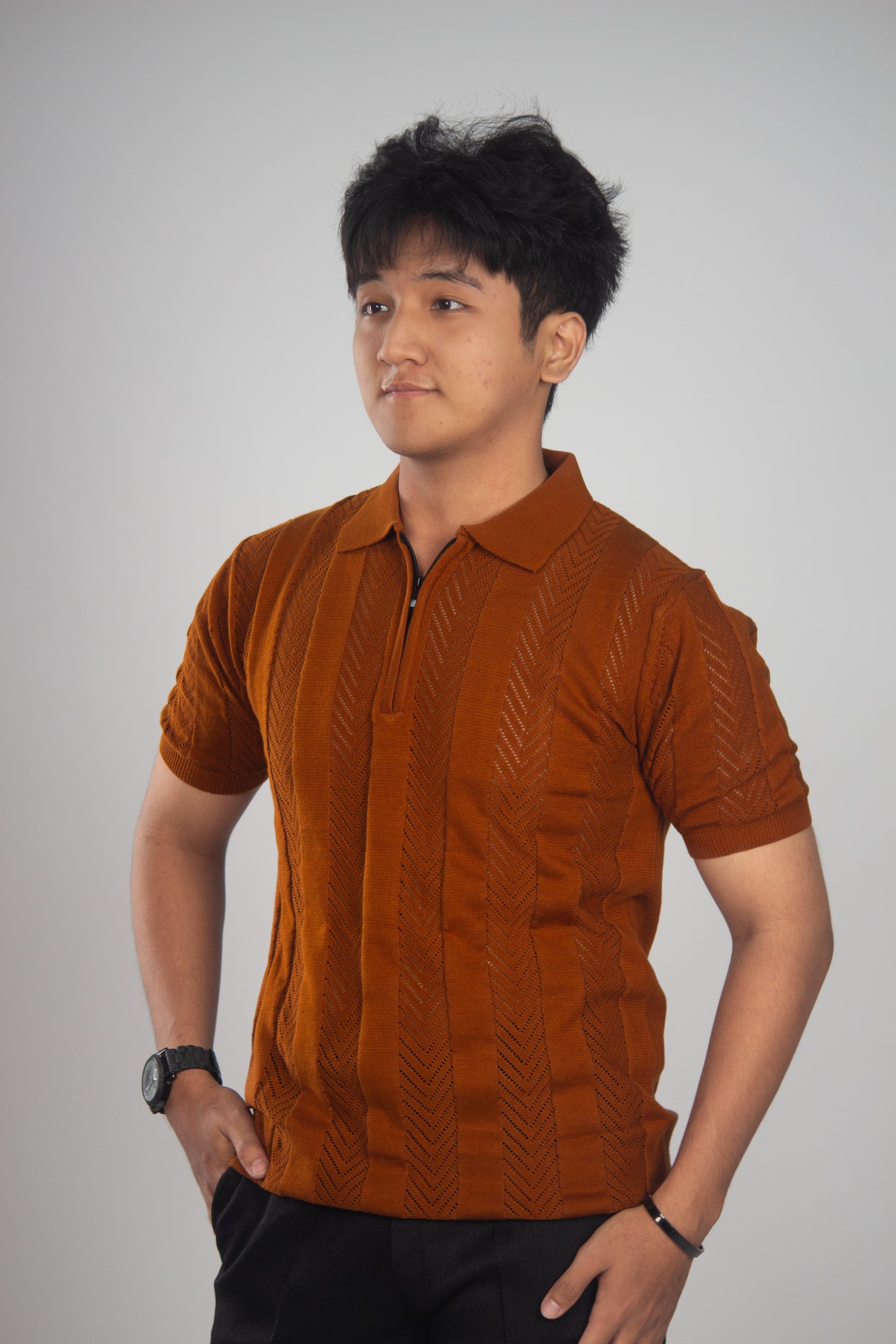 The Fierce Brown Polo T-Shirt