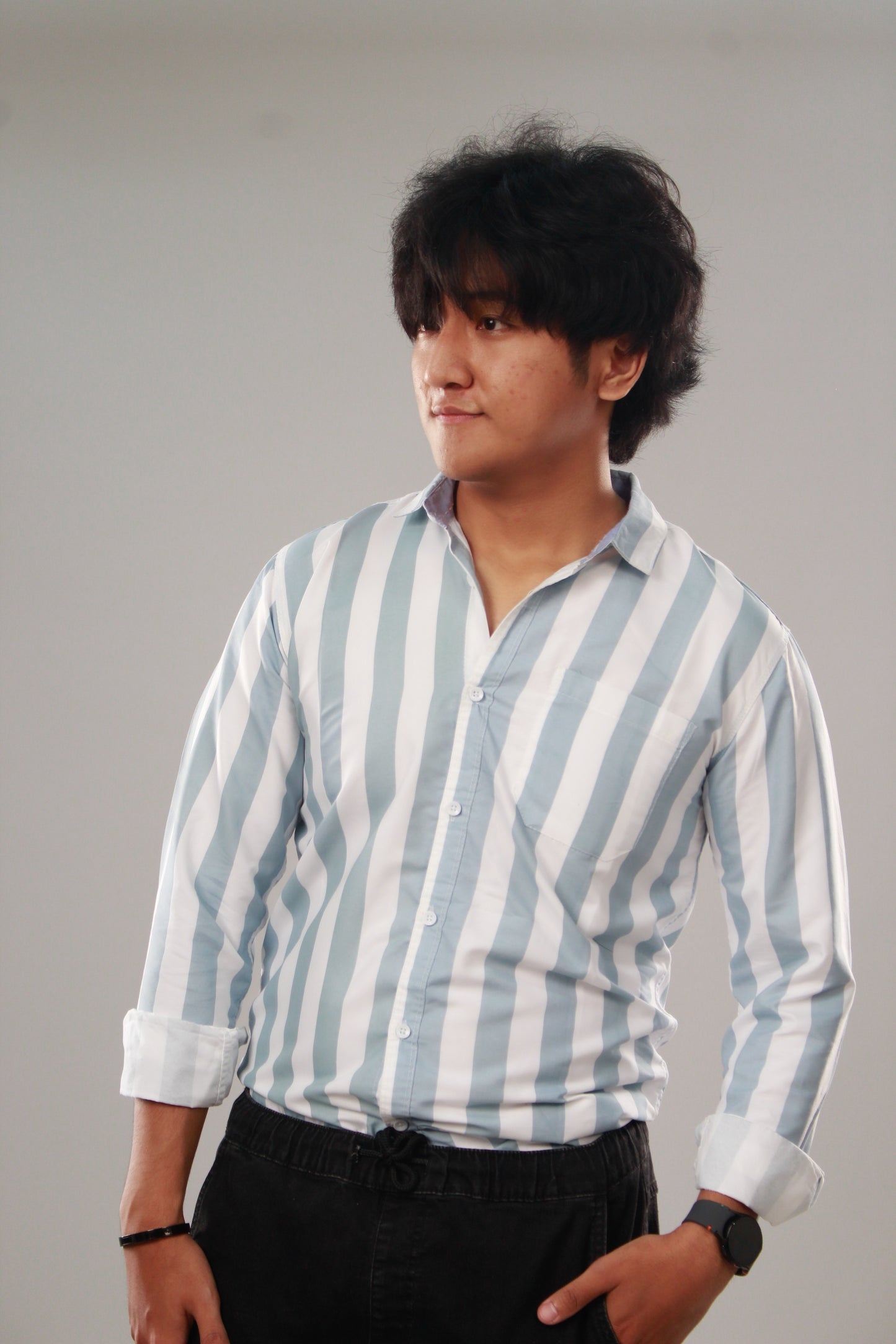 Classy Stripe blue Shirt