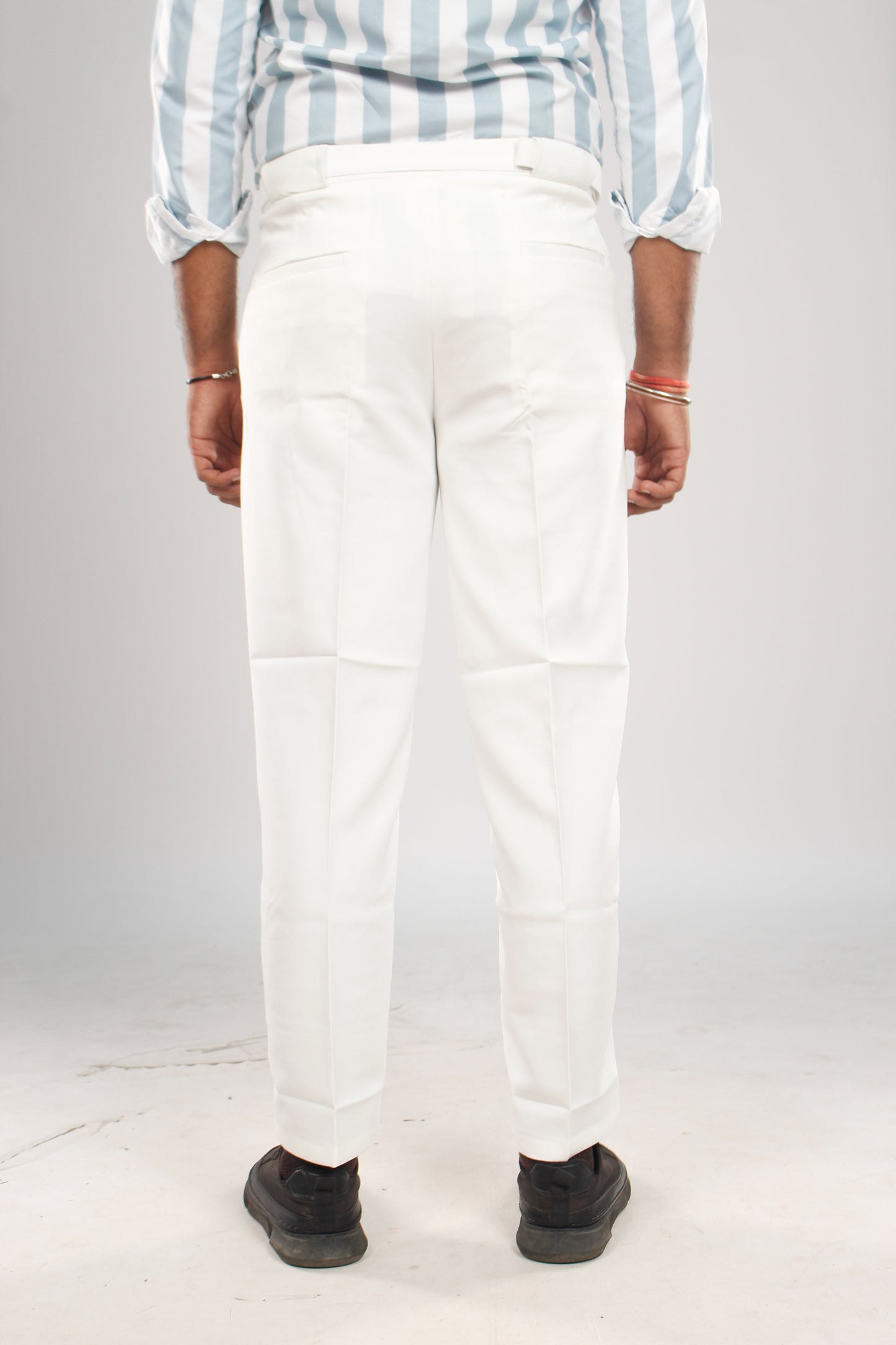 White Korean Pant